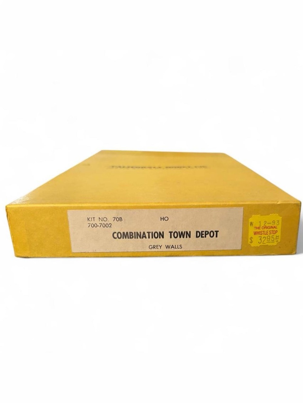 California Model Co HO Scale 1879 Combination Town Depot Craftsman Kit 70B Boxed